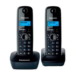 Ev telefonu Panasonic KX-TG1612UAH ikili Black-gray
