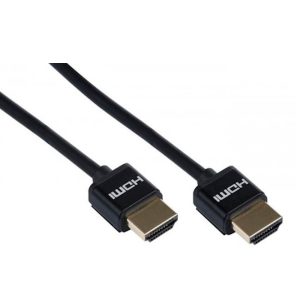 media-2Е-HDMI-2.0-(AM-AM)-Slim-High-Speed,-Alumium-3m-black